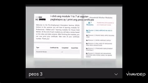 peos.dmw.gov.ph|How to take the Pre.